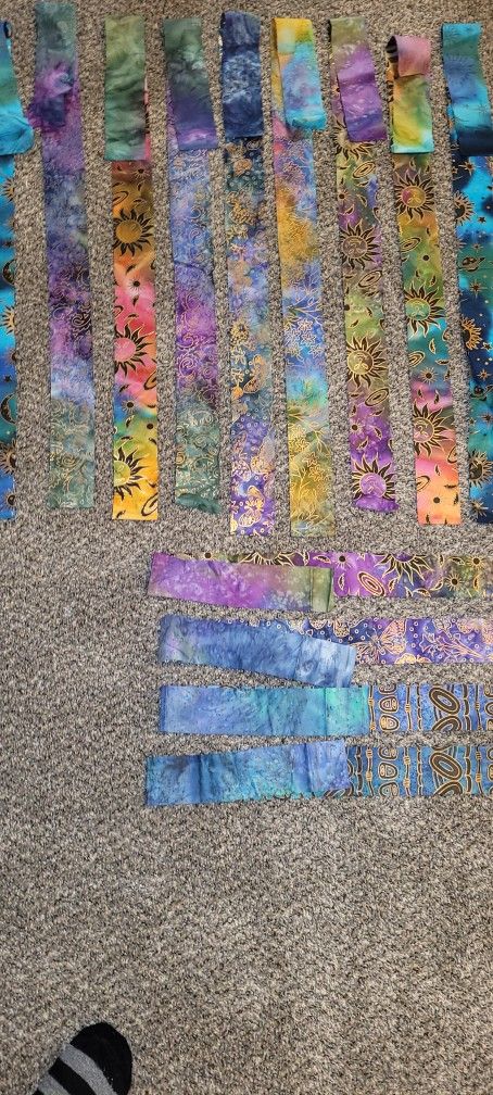 Assorted Batik Quilting Fabric