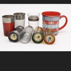 Vintage Tea Glasses And Mug