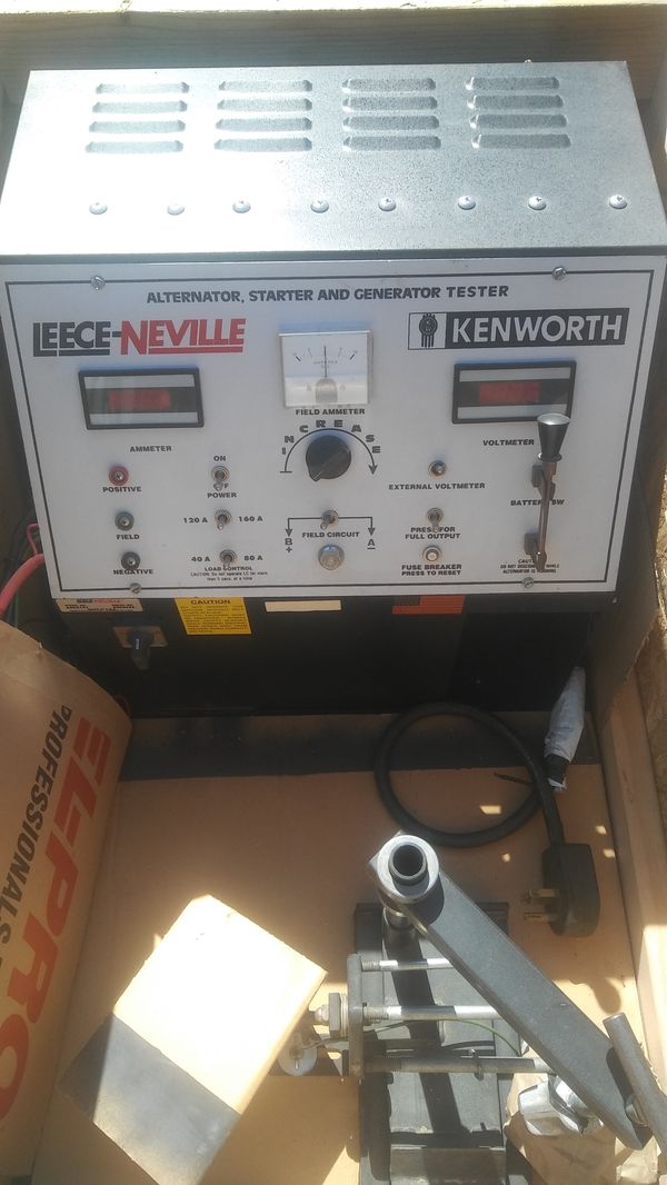 Alternator / Starter Test Bench, like new for Sale in 