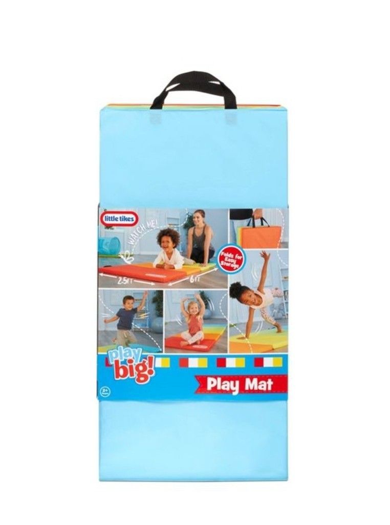 Little Tikes 6' Crawling and Gym Activity Play Mat for Kids'
