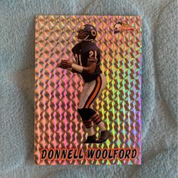 1993 Pacific Prism Donnell Woolford #11 Football Card