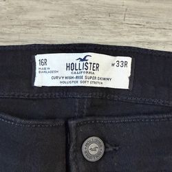 Hollister women’s jeans 17R/16R/W33