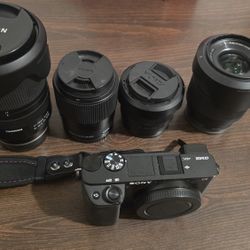 Sony 6400+ LENSES