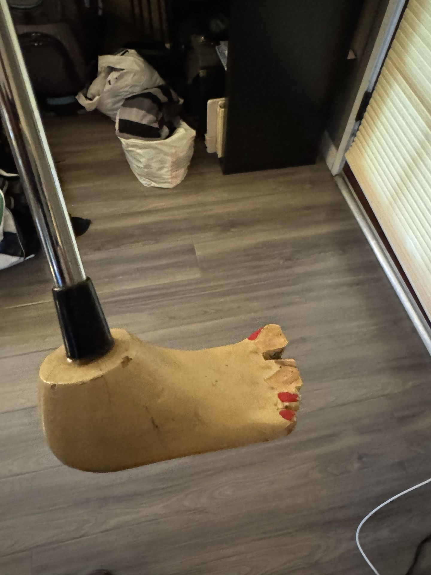 A RARE Golf Putter! “Tap In” Putter. Foot Shaped Putter for Tap In ...