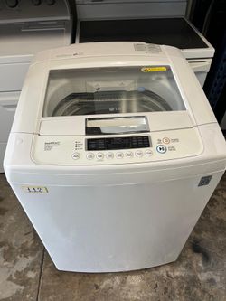 LG top load washer