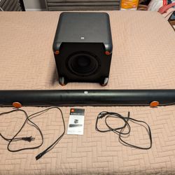 JBL Cinema SB450 Soundbar And Subwoofer 