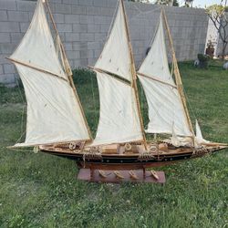 Big 5 Feet Wooden Handmade Ship