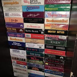VHS tapes! Some Sealed!