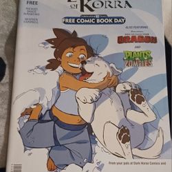 The Legend Of Korra Comic Book Free Day Plants Zombies 