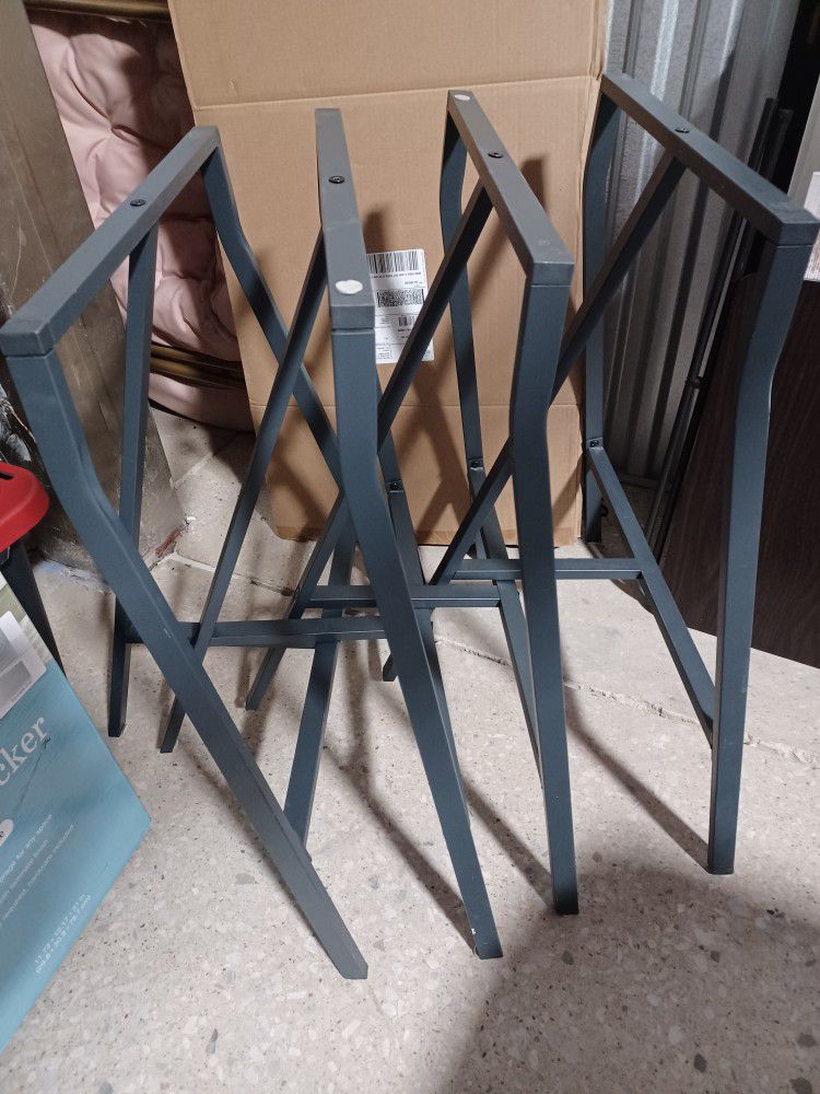 Ikea Trestles, Desk Legs, Metal
