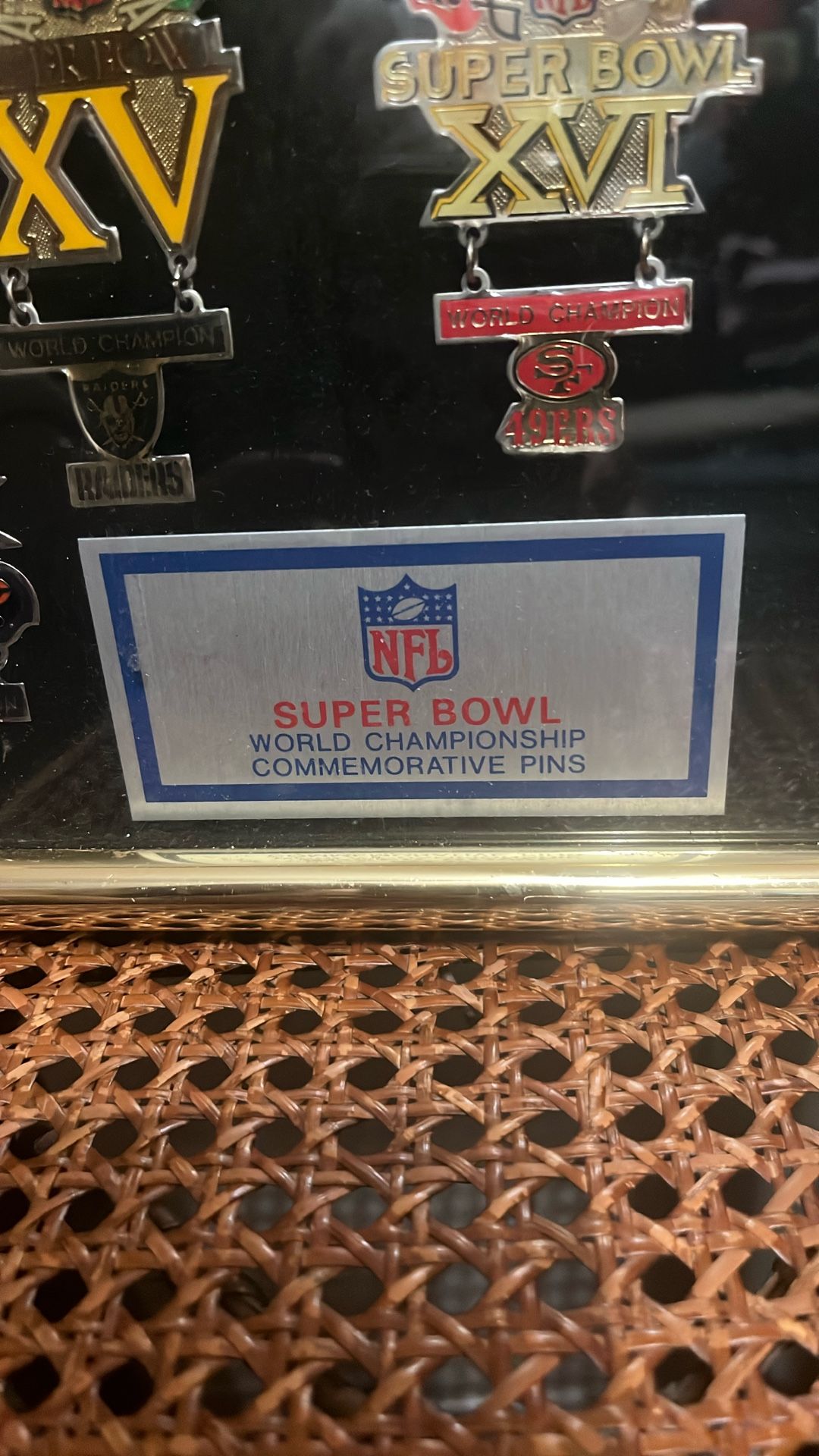 NFL Commemorative Pins