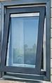 Dark Grey uPVC Tilt and Turn Window