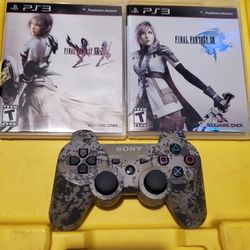 Playstation 3 Controller & 2 Games