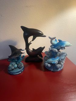 Dolphins figurines
