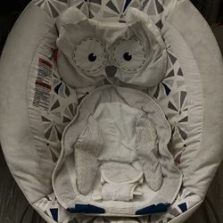 Fisher-Price Deluxe Bouncer In Owl Love