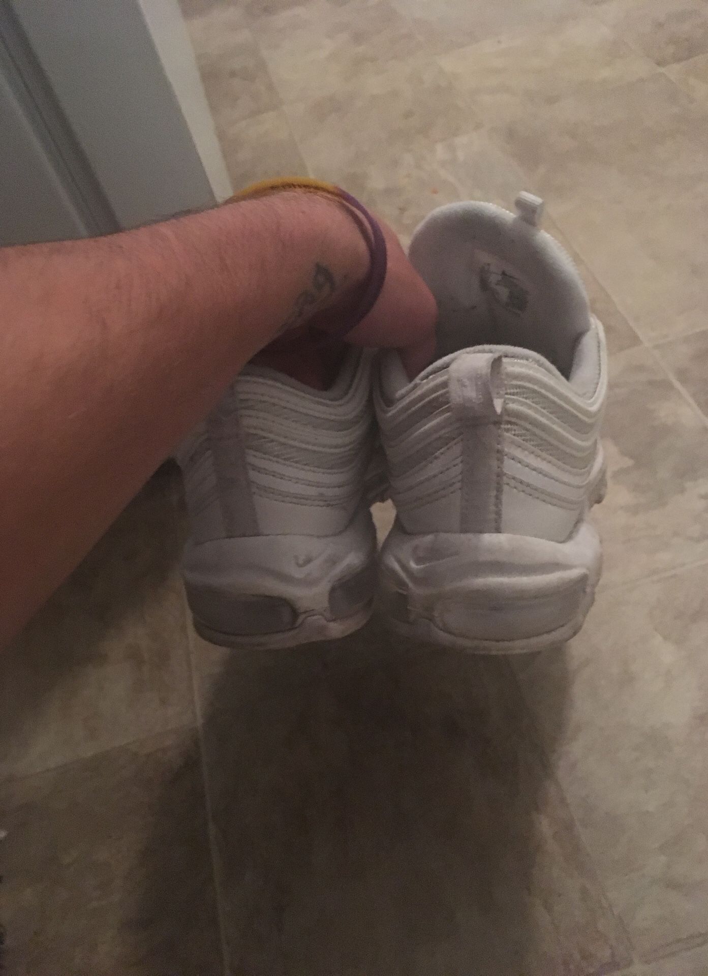 All White AirMax