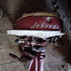 Vintage Johnson Outboard