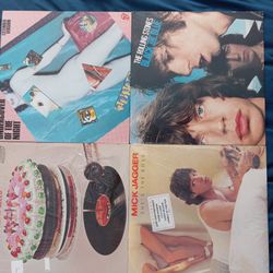 Stones BLACK  VINYL  ALBUMS,,,all for $90