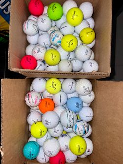 Mixed Premium Golf Balls (Titleist, Callaway, Taylormade, Vice) all in 4A, 5A, or Brand New Grade Condition.