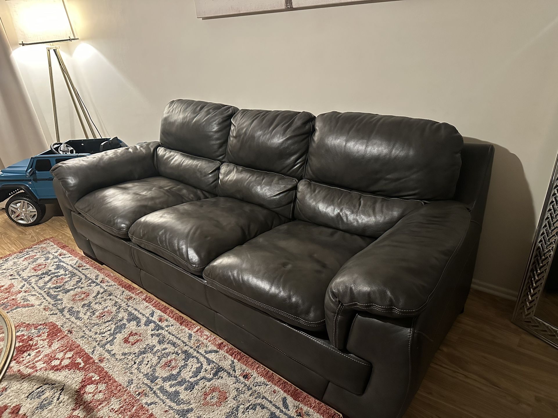 Leather Couch 250
