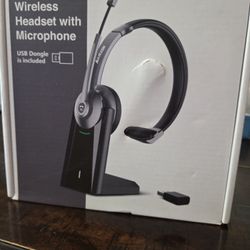 Head Set And Microphone 