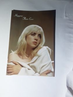 Here's A Small Billie Eilish Photo Print