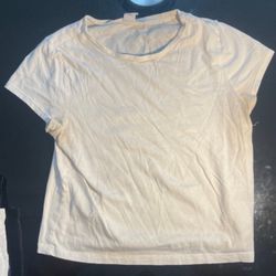 Kids White T Shirt $5