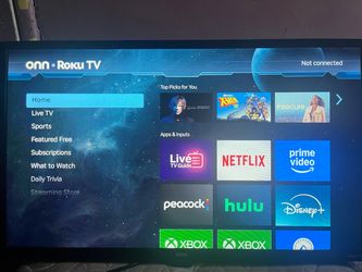 32-34 inch onn Roku tv