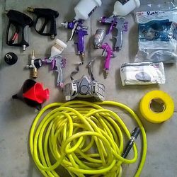 Pneumatic Spray Guns And More