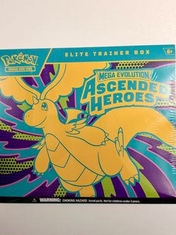 Pokémon TCG Mega Evolution Ascended Heroes Elite Trainer Box