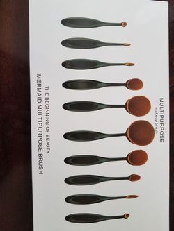 Makeup brush set