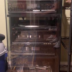Record Player Stereo System 