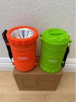 New Collapsible Lantern Set - Outdoor/Camping Lights