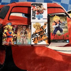 Japanese Anime Figures Dragon Ball Z Demon Slayer 
