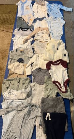 Boys baby clothes 25 pieces size 3-9 months