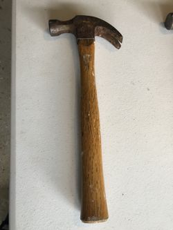 HAMMER. Wood Handle