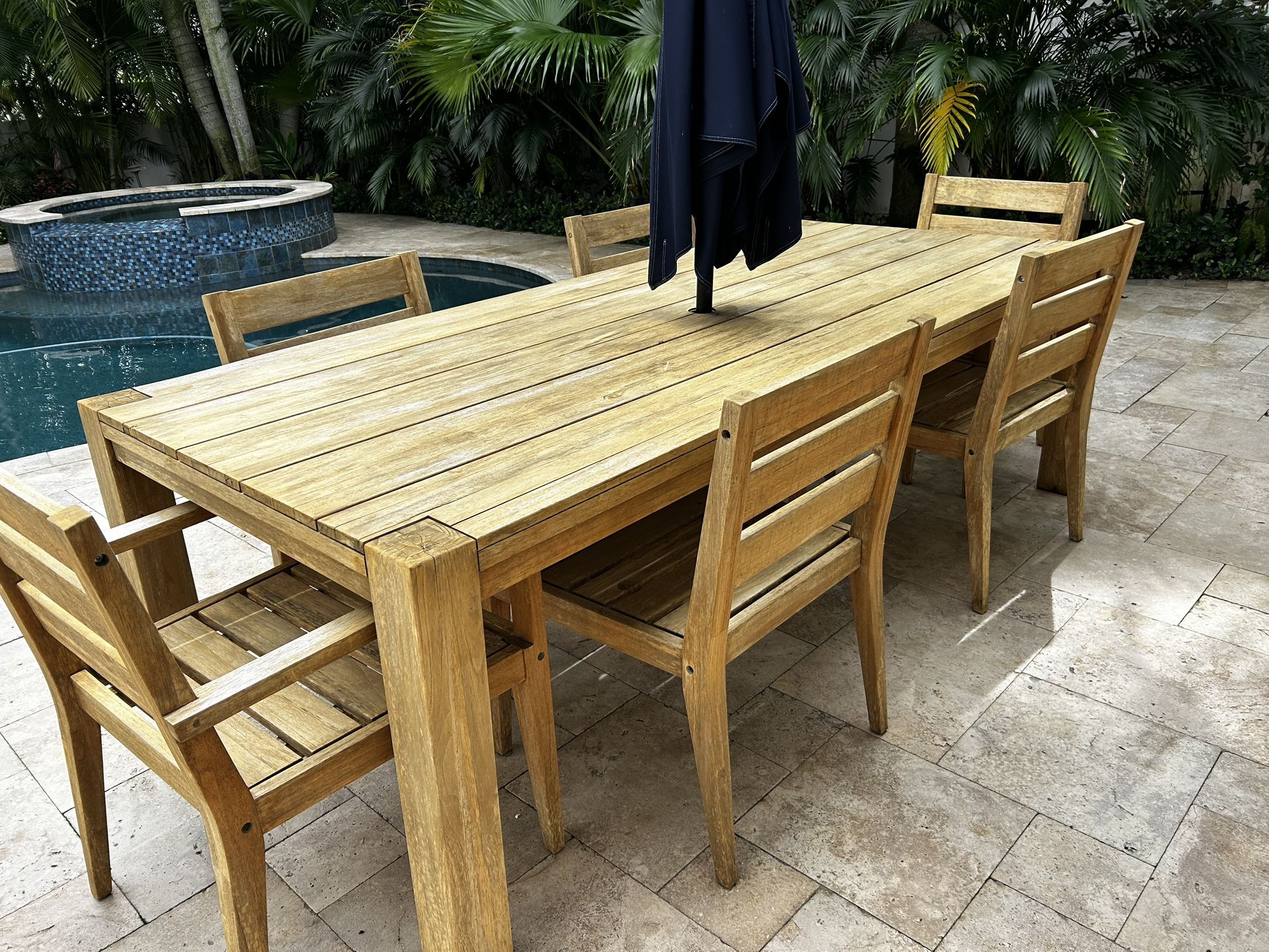 Teak Outdoor Dining Set