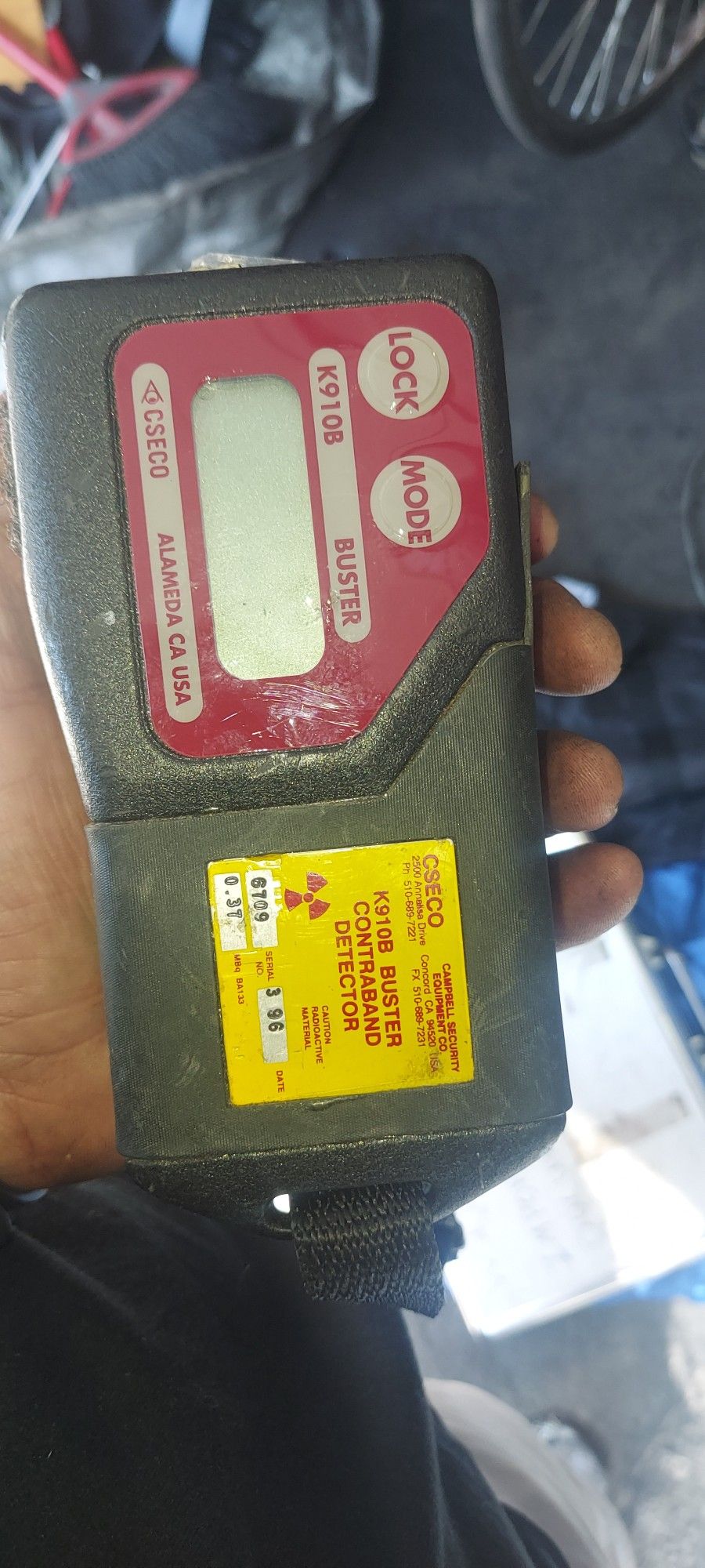 Contraband  detector