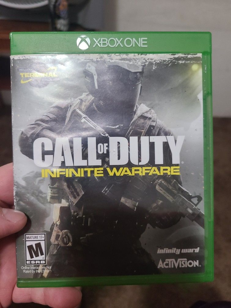 Xbox one games used good condition 10 bucks each