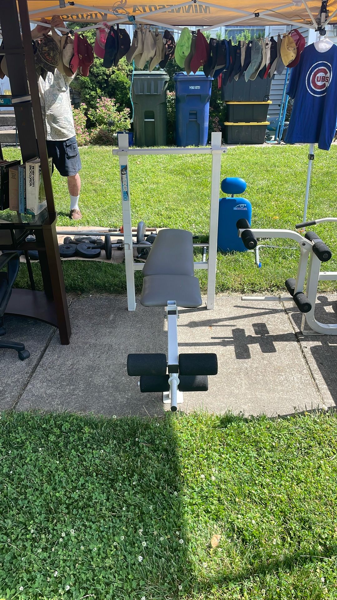 Work Out Benches & Weights