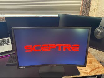 Sceptre 75 hertz curved gaming monitor