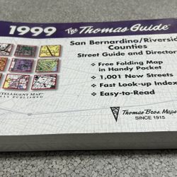 1999 The Thomas Guide - NEW in Original Plastic 