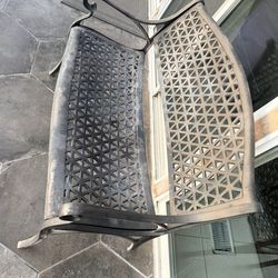 Patio Bench Patio Furniture $125 Cast Aluminum