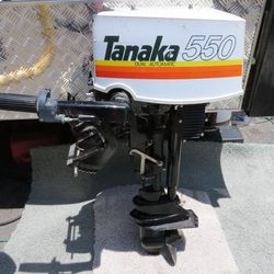 Tanaka 550 F~N~R not one Nic in the Prop *look at the photo boat motor
