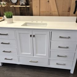 Bathroom Vanity 60” 