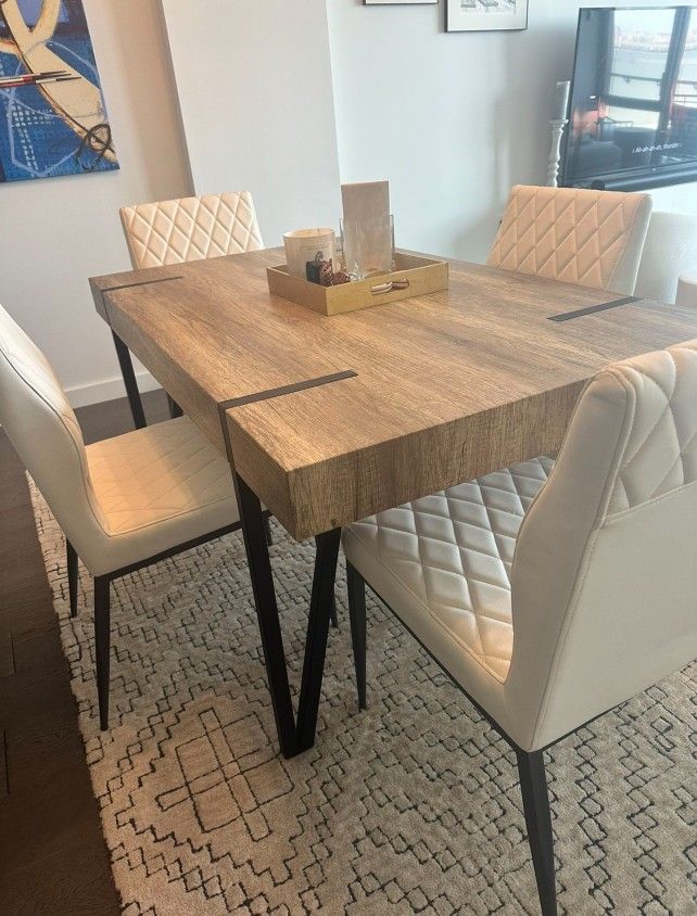 Dining Table Set New With Chairs