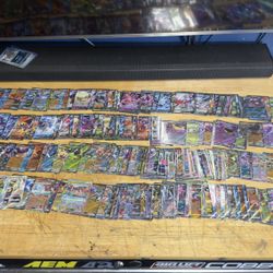 500 Japanese Pokemon Cards EX, V, Vstar And Vmax Mega Lot