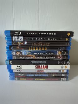 Blu-rays - Marvel, DC, Etc