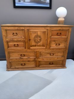 RUSTIC SOLID WOOD DRESSER