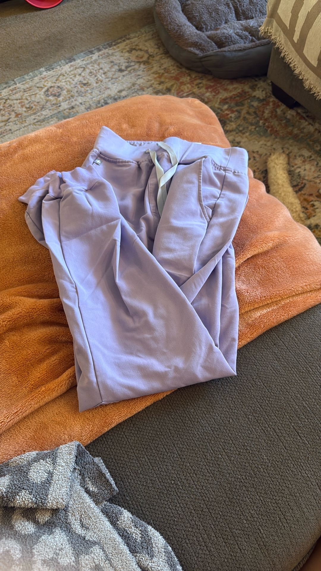Figs Light Purple Joggers XS
